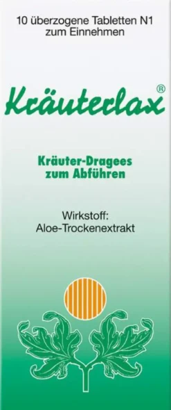 Kräuterlax Kräuter-Dragees zum Abführen 10 Stück