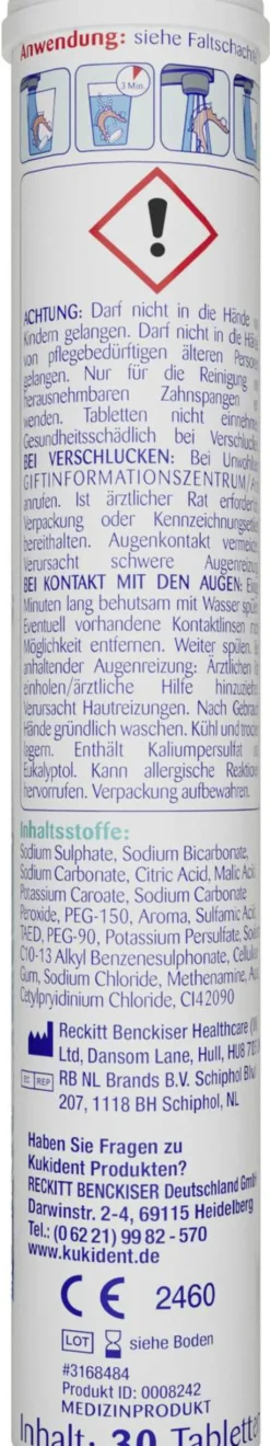 Kukis Zahnspangenreiniger 2 X 30 Stück