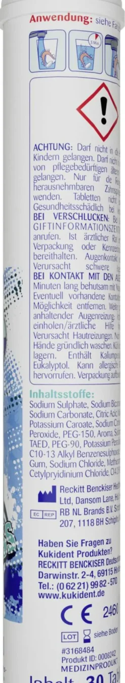 Kukis Zahnspangenreiniger 2 X 30 Stück