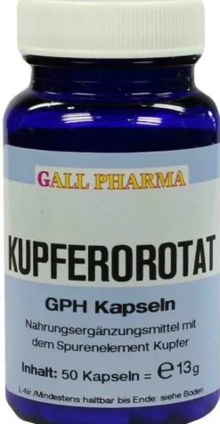 Kupferorotat Kapseln