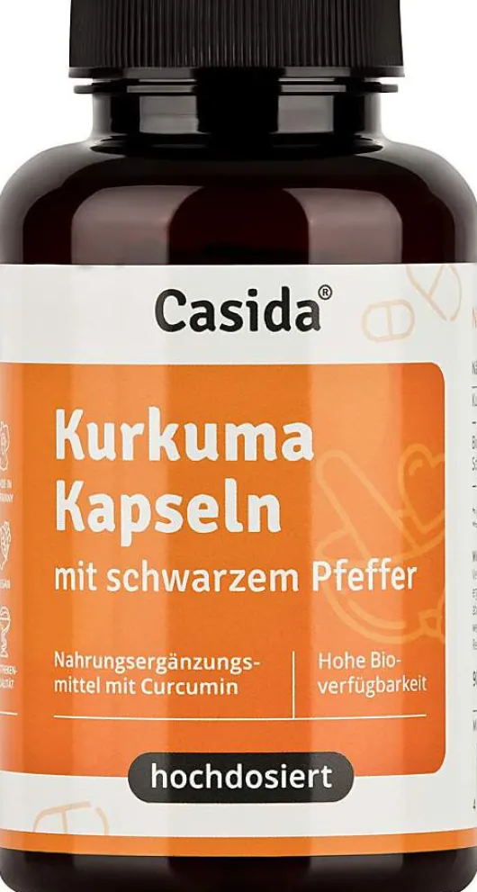 Kurkuma Kapseln Mit Schwarzem Pfeffer 90 Stück