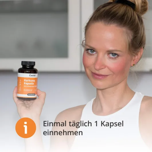 Kurkuma Kapseln Mit Schwarzem Pfeffer 90 Stück