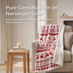 Kuscheldecke Winterzauber 120x160 cm