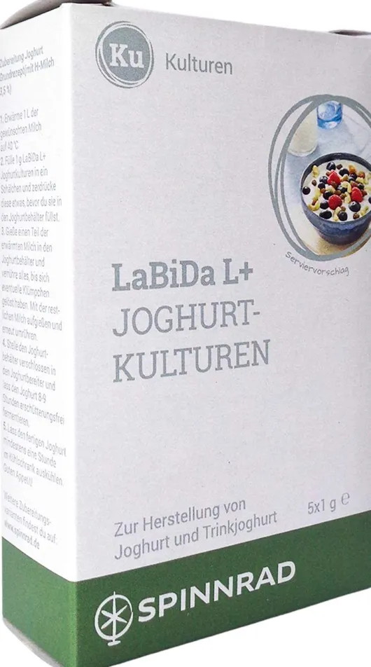 Labida L+ Probiotische Joghurtkulturen 5 X 1 G