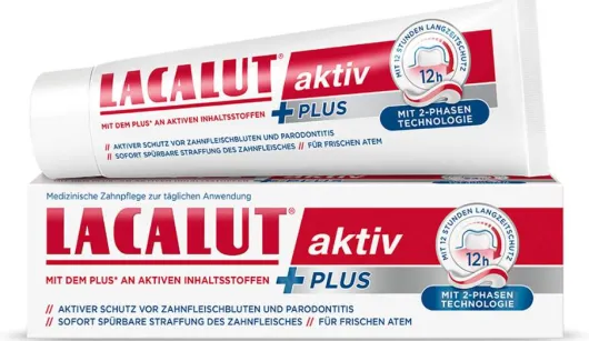 Lacalut aktiv Plus Zahncreme 75 ml