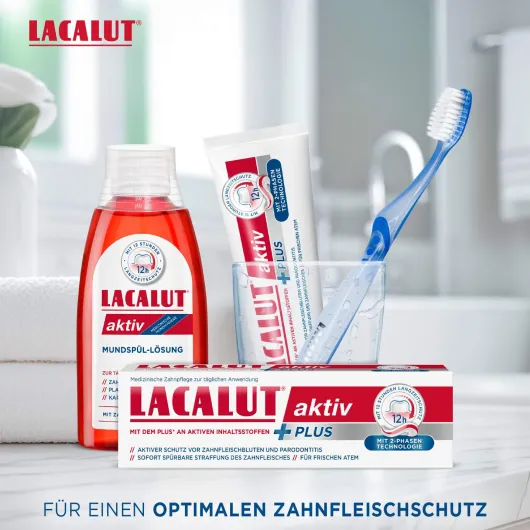 Lacalut aktiv Plus Zahncreme 75 ml