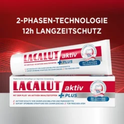 Lacalut aktiv Plus Zahncreme 75 ml