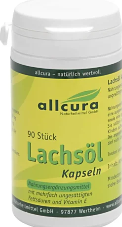 Lachsöl Kapseln