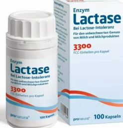 Lactase 3300 Fcc 200 mg 100 Kapseln