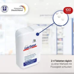 LACTASE 3.500 FCC 100 Tabletten im Klickspender