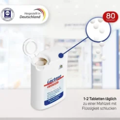 LACTASE 14.000 FCC 80 Tabletten im Spender