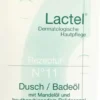 Lactel Nr.11 Dusch- Badeöl Mit Mandelöl 250ml