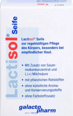 Lactisol Seife Regelmäßige Pflege bei Empfindlicher Haut