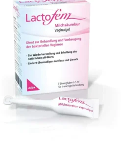 Lactofem Milchsäurekur Vaginalgel 7 Einwegtuben Je 5 ml