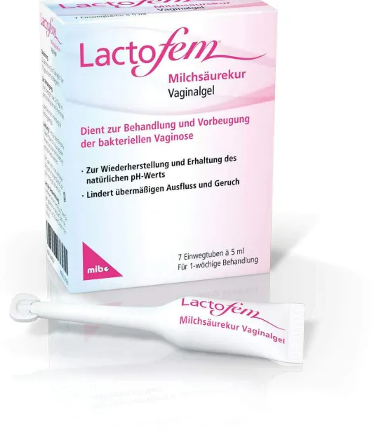 Lactofem Milchsäurekur Vaginalgel 7 Einwegtuben Je 5 ml