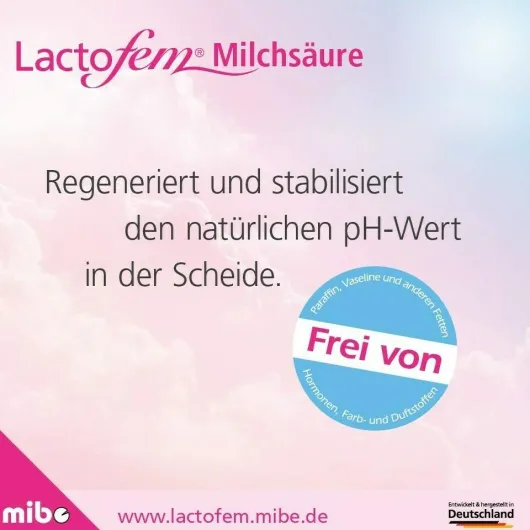 Lactofem Milchsäurekur Vaginalgel 7 Einwegtuben Je 5 ml