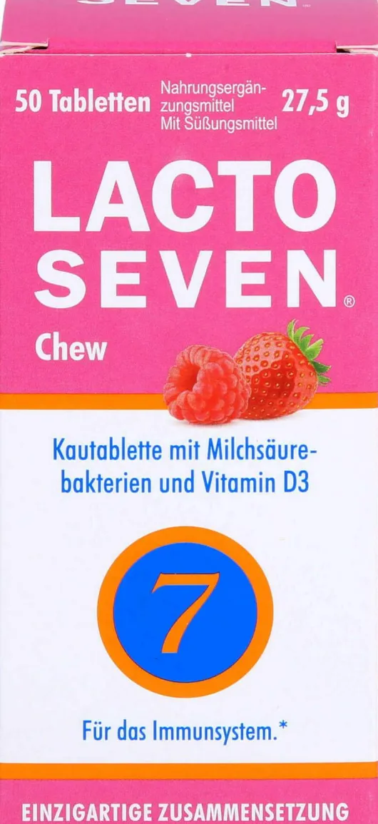 Lacto Seven Chew Kautabletten 50 Stück