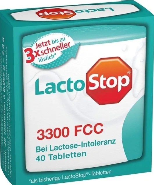 Lactostop 3.300 FCC 40 Tabletten