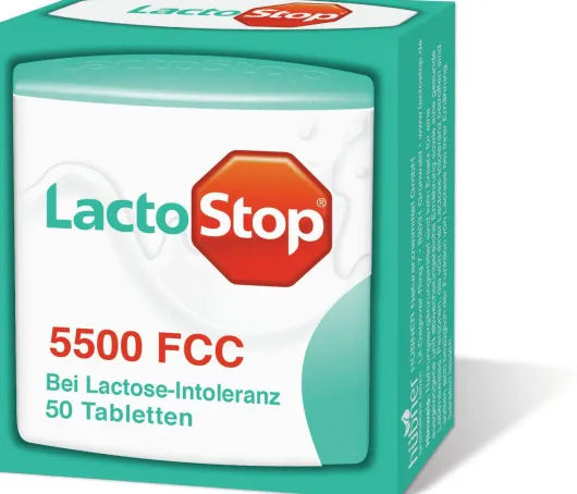 Lactostop 5.500 Fcc 50 Tabletten Klickspender