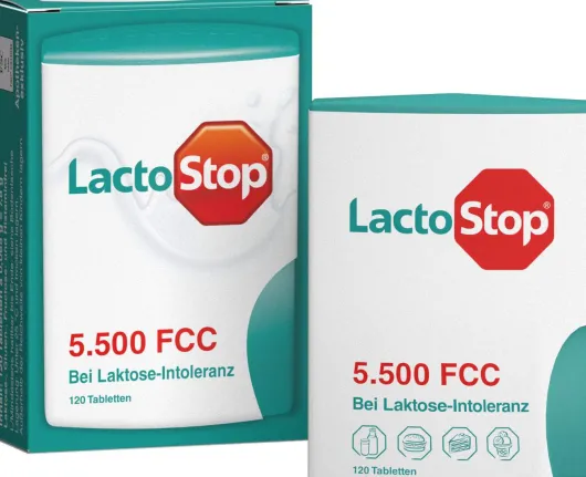 Lactostop 5.500 Fcc 120 Tabletten Klickspender