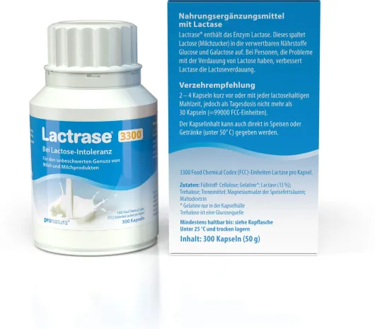 Lactrase 3.300 Fcc 300 Kapseln