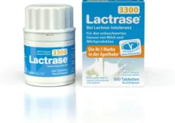 Lactrase 3.300 Fcc Nachfüllpackung 500 Tabletten