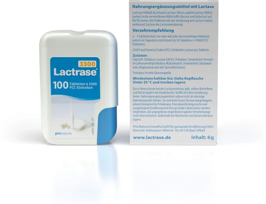 Lactrase 3.300 Fcc 100 Tabletten im Klickspender
