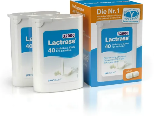 Lactrase 32.000 Fcc 2 X 40 Tabletten