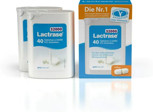 Lactrase 32.000 Fcc 2 X 40 Tabletten