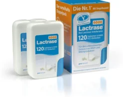 Lactrase 6.000 Fcc 2 X 120 Tabletten im Klickspender