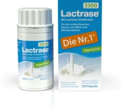 Lactrase Vegetarisch 3.300 100 Kapseln