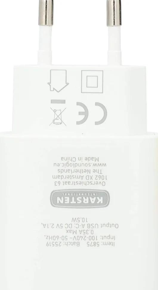 Ladeadapter 10W mit USB A+C