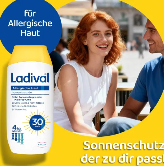 Ladival allergische Haut Sonnenschutz-Gel LSF 30 200 ml