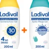 Ladival allergische Haut Sonnenschutz-Gel LSF 30 200 ml + allergische Haut Apres Pflege Gel 200 ml