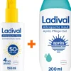 Ladival allergische Haut Sonnenschutz-Spray LSF 50+ 150 ml + allergische Haut Apres Pflege Gel 200 ml