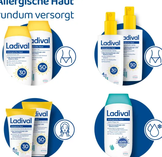 Ladival allergische Haut Sonnenschutz-Spray LSF 30 150 ml