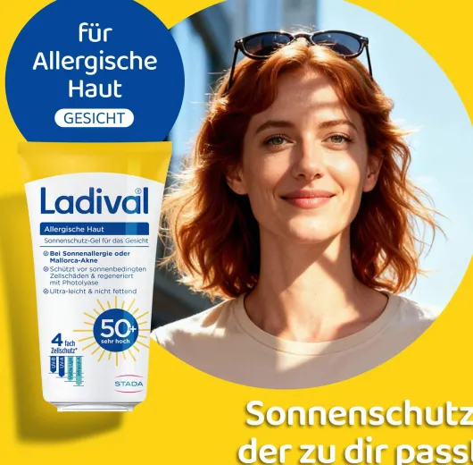 Ladival allergische Haut Sonnenschutz-Gel Gesicht LSF 50+ 50 ml