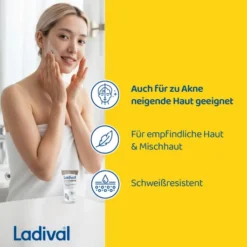 Ladival Antioxidativ Sonnenschutz Creme Gesicht LSF 30 50 ml