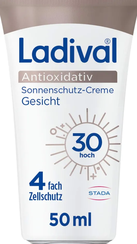Ladival Antioxidativ Sonnenschutz Creme Gesicht LSF 30 50 ml