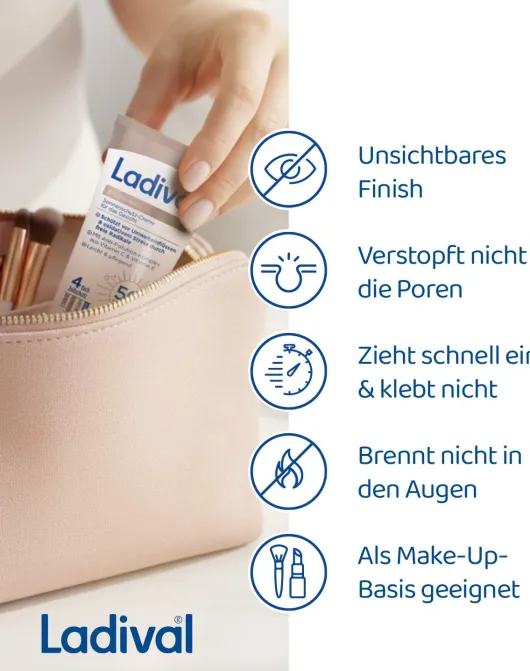Ladival Antioxidativ Sonnenschutz Creme Gesicht LSF 50 + 50 ml