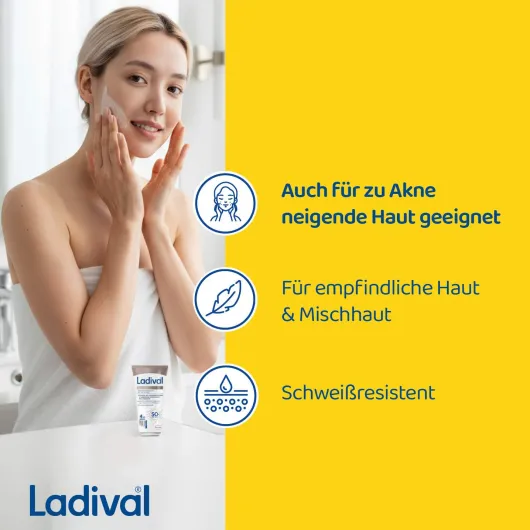 Ladival Antioxidativ Sonnenschutz Creme Gesicht LSF 50 + 50 ml
