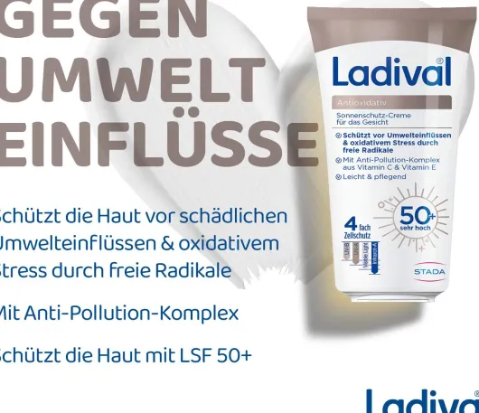 Ladival Antioxidativ Sonnenschutz Creme Gesicht LSF 50 + 50 ml