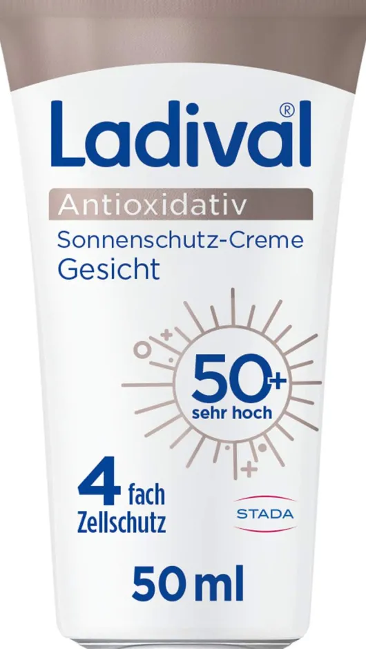Ladival Antioxidativ Sonnenschutz Creme Gesicht LSF 50 + 50 ml