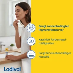Ladival Anti-Pigment Sonnenschutz- Creme getönt LSF 50+ 50 ml