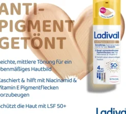 Ladival Anti-Pigment Sonnenschutz- Creme getönt LSF 50+ 50 ml