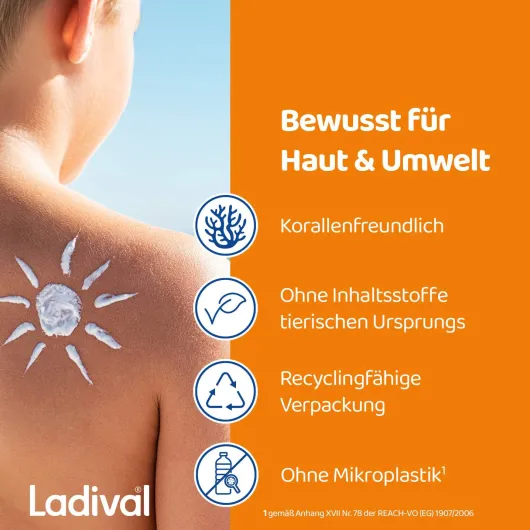 Ladival empfindliche Kinderhaut Milch LSF 50+ 200 ml