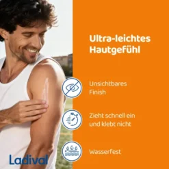 Ladival empfindliche & normale Haut Sonnenschutz-Lotion LSF 50+ 200 ml