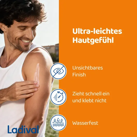 Ladival empfindliche & normale Haut Sonnenschutz-Lotion LSF 50+ 200 ml