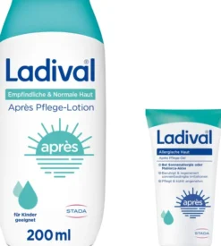 Ladival empfindliche + normale Haut Apres Pflege-Lotion 200 ml + gratis allergische Haut Apres Pflege-Gel 50 ml