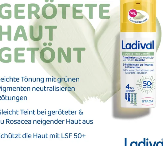 Ladival Gerötete Haut Sonnenschutz-Gel getönt LSF 50+ 50 ml
